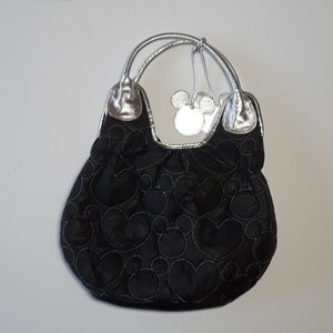 Women's purse Walt Disney black and silver